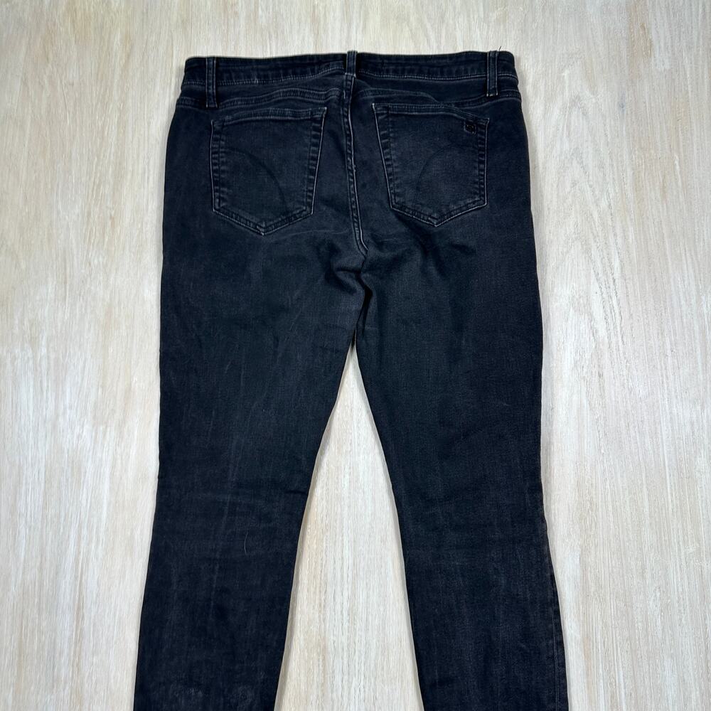 Joe’s Jeans The Skinny Black Stretch Mid Rise Slim Fit Casual Denim Jeans 31 - Picture 13 of 14